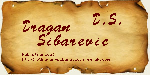 Dragan Šibarević vizit kartica